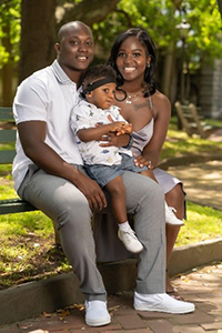 Velvett Jenkins and family