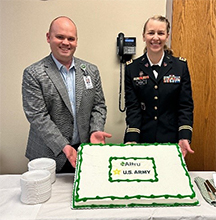 Cake cutting ceremony