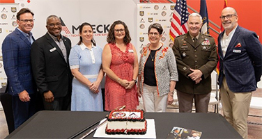 Participants in the Amteck Signing Ceremony 