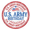 US Army birthday graphic