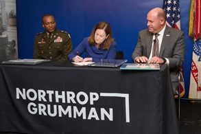 COL Thomas witnessed Dr. Schaefer and Mr. DeMauro sign the ceremonial MOA.