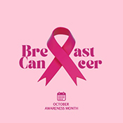 Breast Cancer Awareness Month graphic