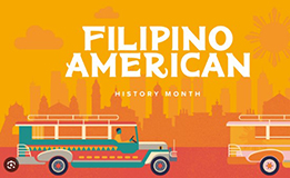 Filipino American Heritage Month graphic