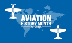 National Aviation History Month graphic