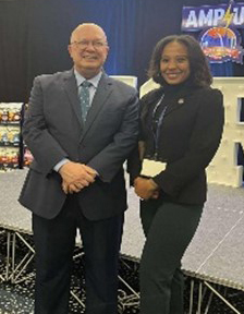 Jeff Harley, Senior Director of Military Engagement, WGU and Lakisha Carter-Hyche, PaYS Marketer.