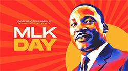 Dr. Martin Luther King Jr. Day graphic