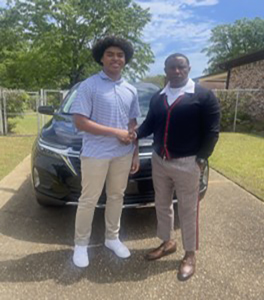 COL Tremayle Clements with Landon Clements 