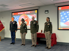 Air Defense Artillery Advanced Individual Training graduation ceremony Air Defense Artillery Advanced Individual Training graduation ceremony