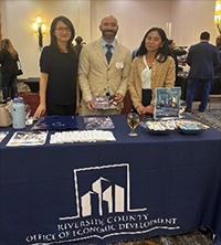 Riverside County Office of Economic Development and Marketing Analyst Alfredo Harris