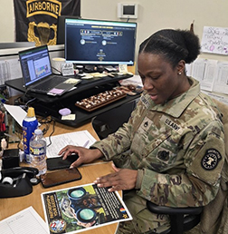 SSG Tiffany Robertson registered for PaYS after she was informed about the program