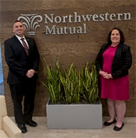 Helen and Roy at Northwestern Mutual