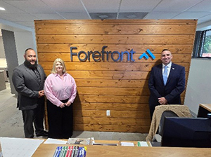 Gabriel, Amy, and Roy at Forefront Helathcare