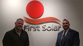 Eric Johson, First Solar, and Roy 