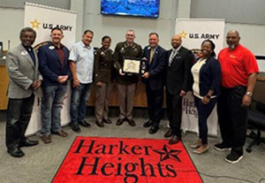 City of Harker Heights signing ceremony