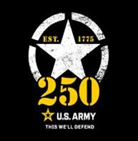 Army 250 Birthday logo Army 250 Birthday logo