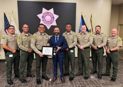Alfredo with San Bernardino County Sheriff’s Department