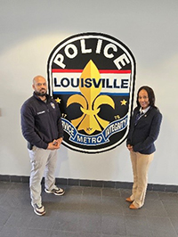 Tyree Williams, Recruiting and Military Liaison,Louisville Metro Police Deparment and Lakisha Carter-Hyche