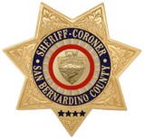 San Bernardino County Sheriff's Department badge logo San Bernardino County Sheriff's Department badge logo