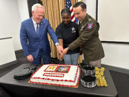 Cake-cutting ceremony